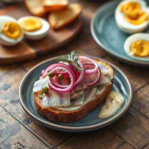 GF/DF Herring Smørrebrød - Easy Danish